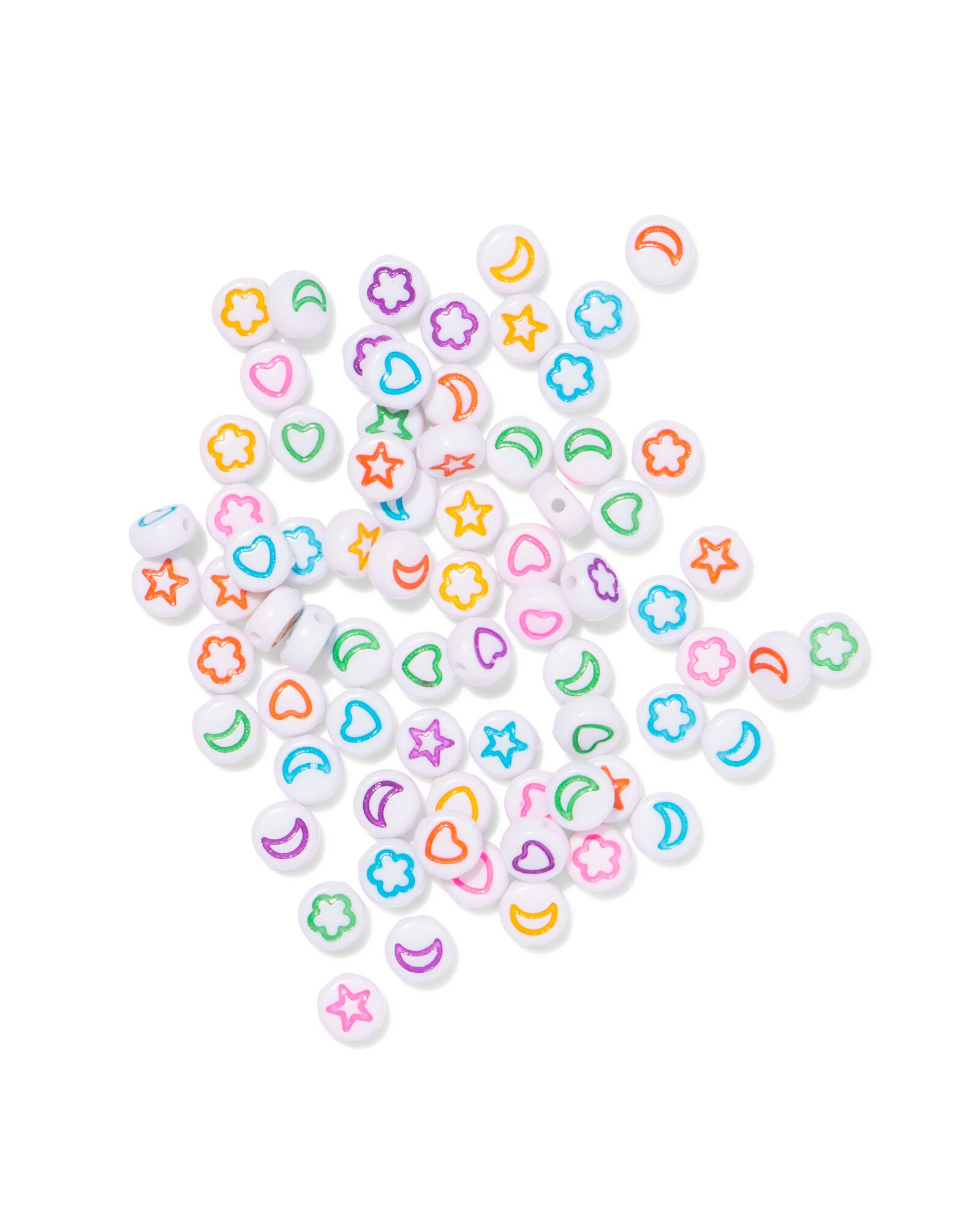 Schachtel mit Perlen, runde Formen - 15900554 - HEMA