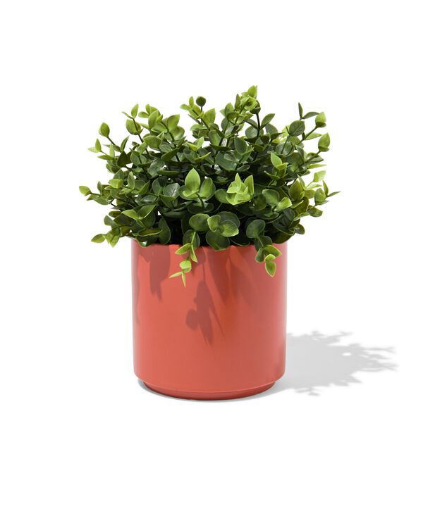 pot de fleurs ⌀12x12cm orange - 41822240 - HEMA