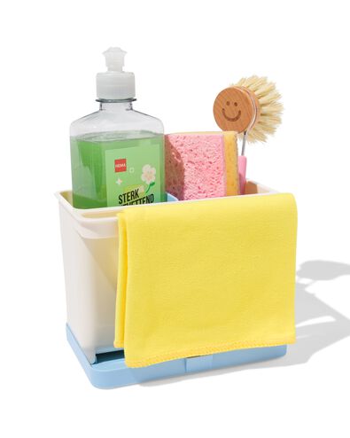 organiseur d'&eacute;vier 11 x 16,5 x 13,5 cm bleu clair - 20500290 - HEMA