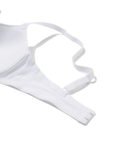 soutien-gorge pr&eacute;form&eacute; avec armatures recycl&eacute;/micro blanc - 1000014815 - HEMA