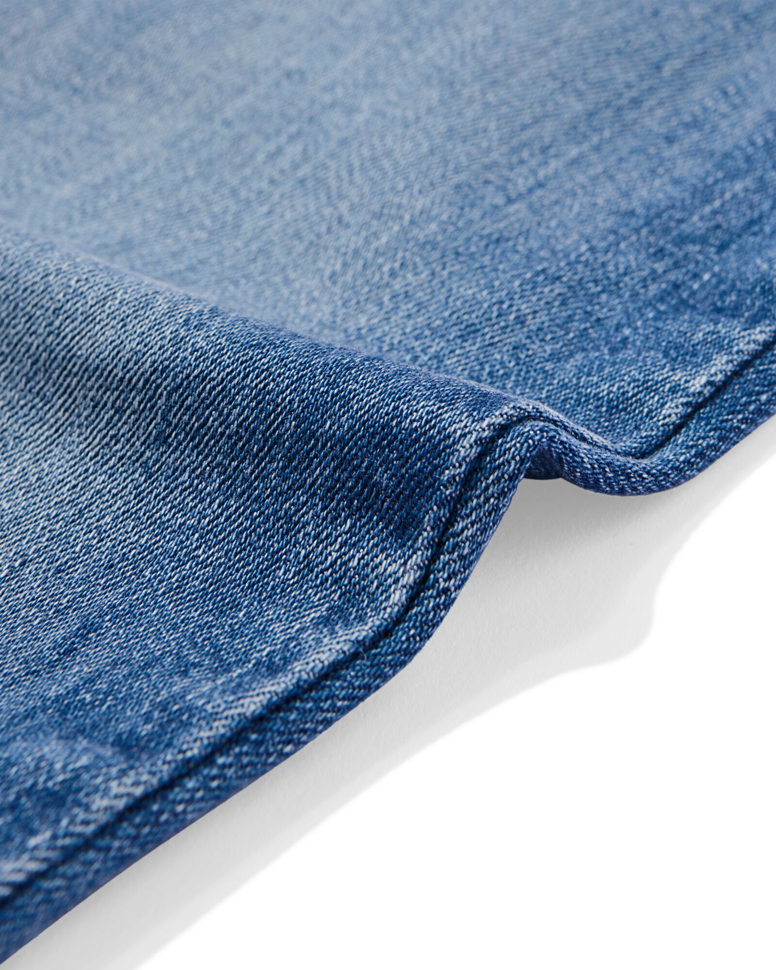 Kinderjeans weit mittelblau mittelblau - 30838803MIDBLUE - HEMA