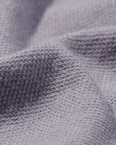 Herren-Poloshirt violett L - 2112832 - HEMA