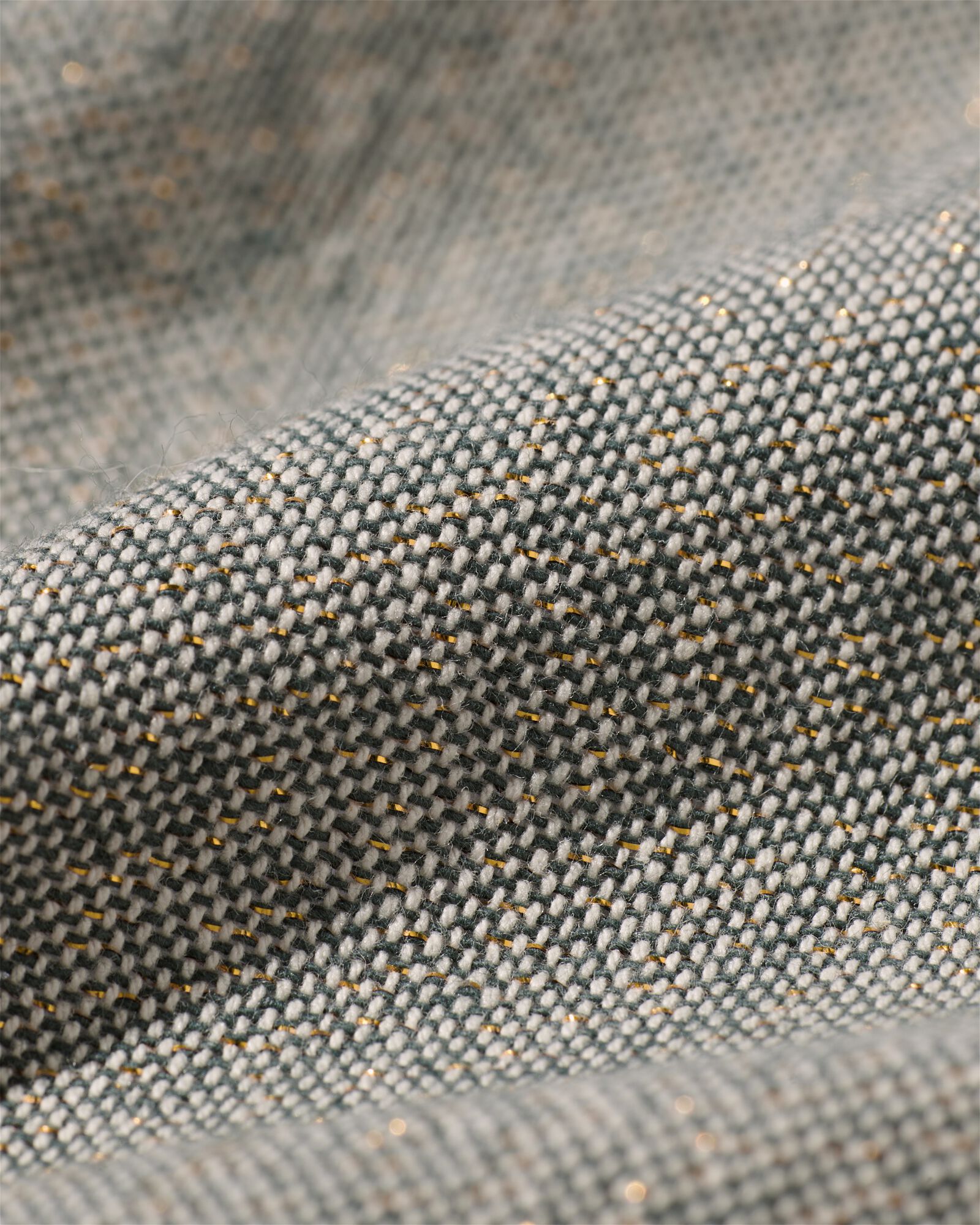 nappe coton chambray vert/or Ø180 - 5300300 - HEMA