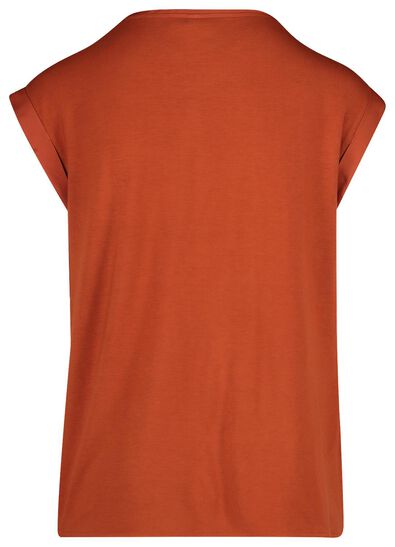 Damen-T-Shirt braun - 1000019617 - HEMA