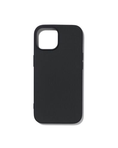 Softcase f&uuml;r iPhone 15, schwarz - 39680023 - HEMA