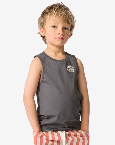 kindersinglets bananen - 2 stuks ecru ecru - 30719909ECRU - HEMA