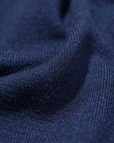 damespyjamabroek viscose donkerblauw donkerblauw - 23420135DARKBLUE - HEMA