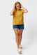 women’s T-shirt Dany with cap sleeves yellow - 1000027991 - hema