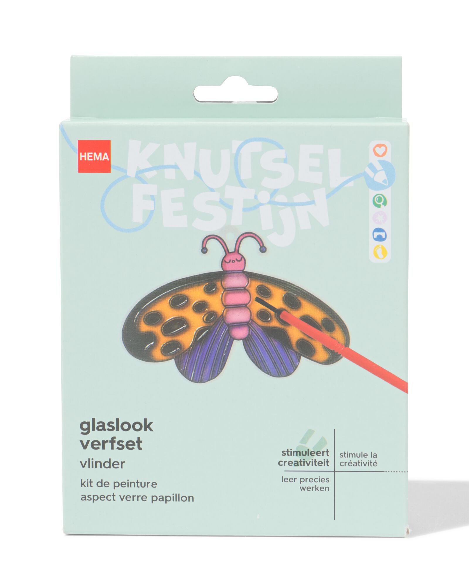 kit de peinture verre papillon - 15900348 - HEMA