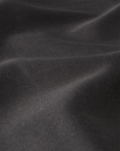 Spannbettlaken 90 x 220 cm Satin, dunkelgrau  - 5180130 - HEMA
