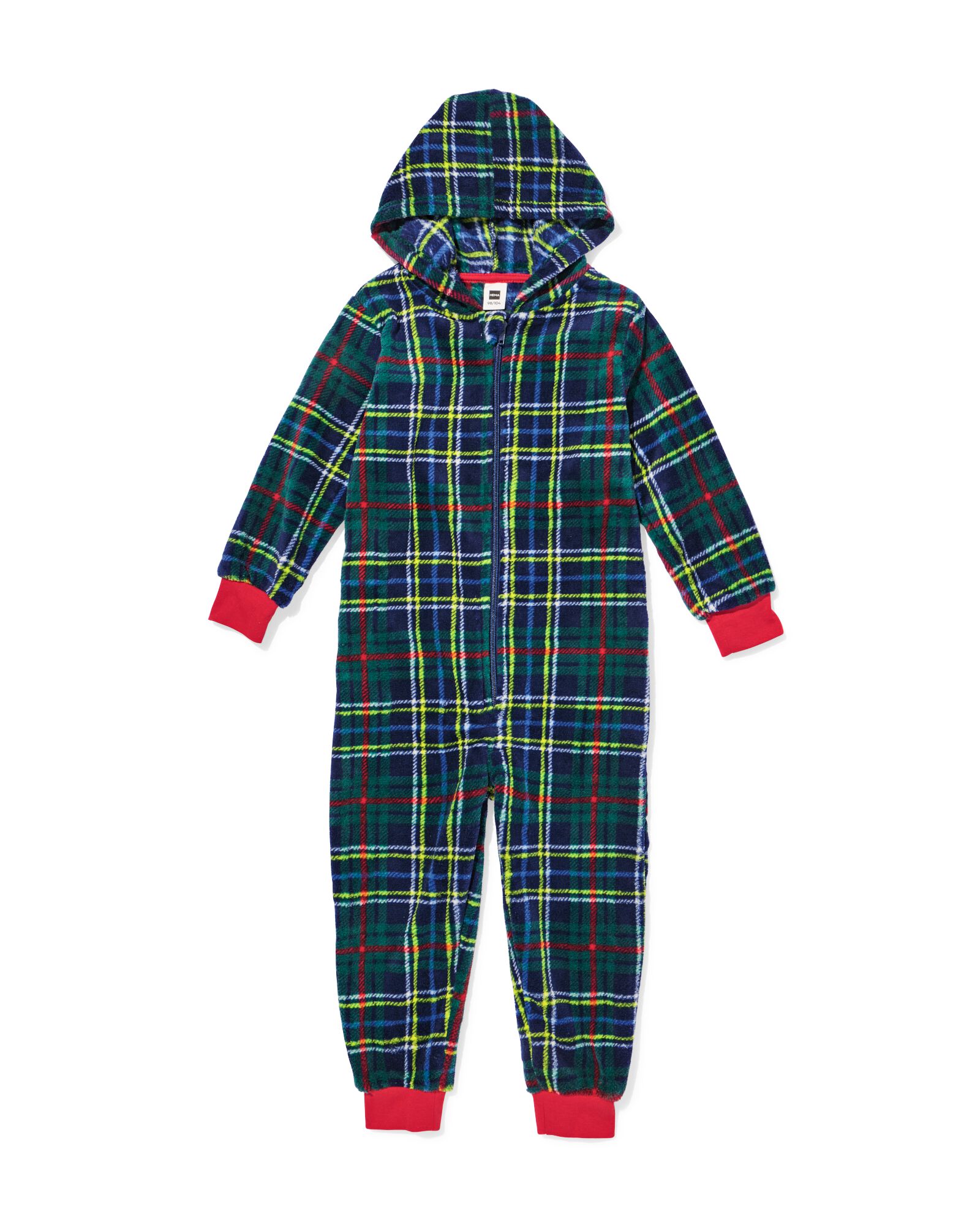 War Child Kinder-Onesie, kariert multifarbe - 23000570MULTICOLOUR - HEMA