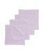 4er-Pack Gesichtstücher, 30 x 30 cm, schwere Qualität, violett lila gesichtstüchers 30 x 30 - 5245411 - HEMA