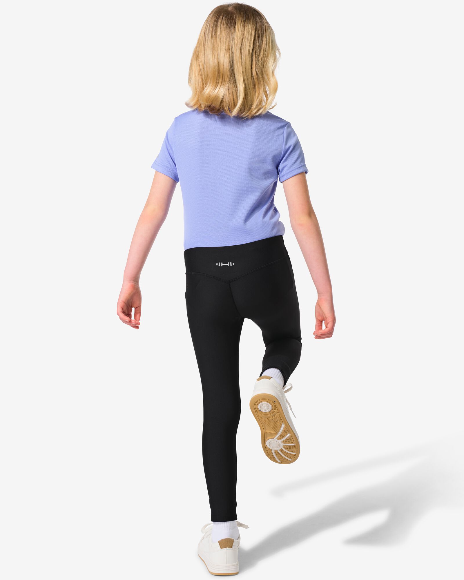 kinder sportlegging zwart zwart - 30680012BLACK - HEMA