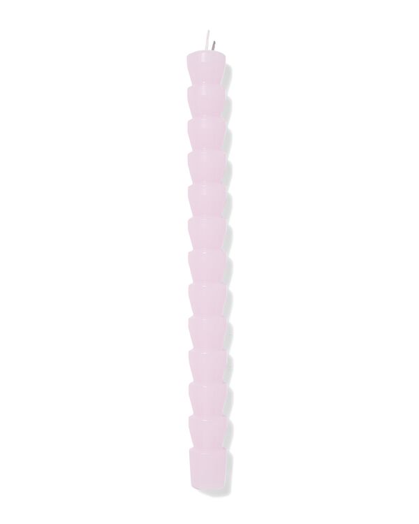 bougie d'int&eacute;rieur ⌀2,2x25cm diabolo rose - 13506122 - HEMA