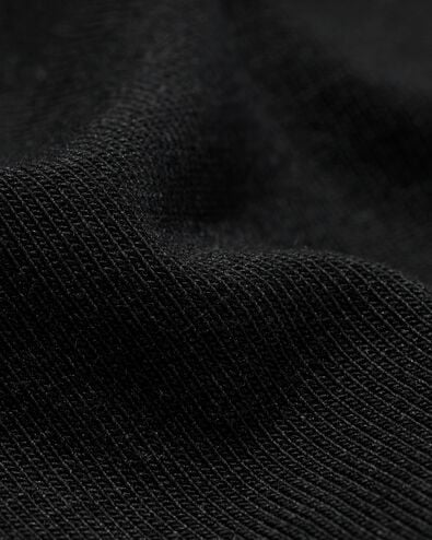 kinder t-shirts biologisch katoen - 2 stuks zwart zwart - 30835731BLACK - HEMA
