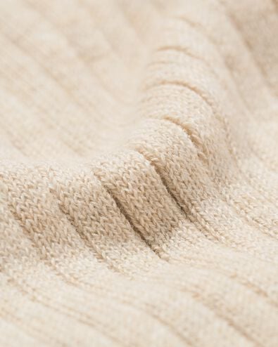 legging enfant &eacute;vas&eacute; c&ocirc;tel&eacute; &eacute;cru &eacute;cru - 30837646ECRU - HEMA