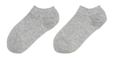2 paires de chaussettes femme éco gris clair gris clair - 1000001573 - HEMA