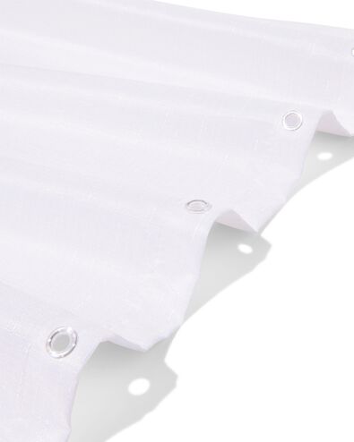 Duschvorhang 180 &times; 200 cm. Polyester in Leinentextur mit Streifen - 80300172 - HEMA