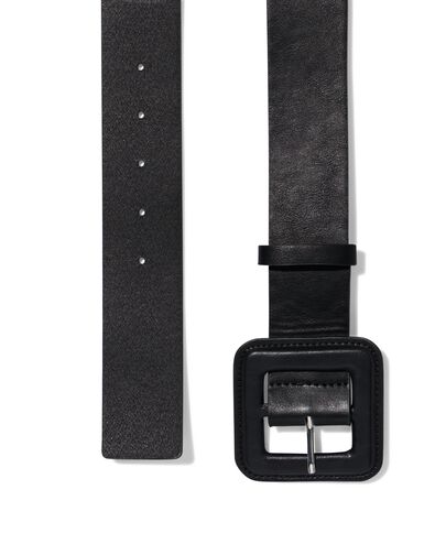 ceinture large pour dames  noir noir - 16350215BLACK - HEMA