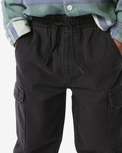 Cargohose f&uuml;r Kinder schwarz - 30786601BLACK - HEMA