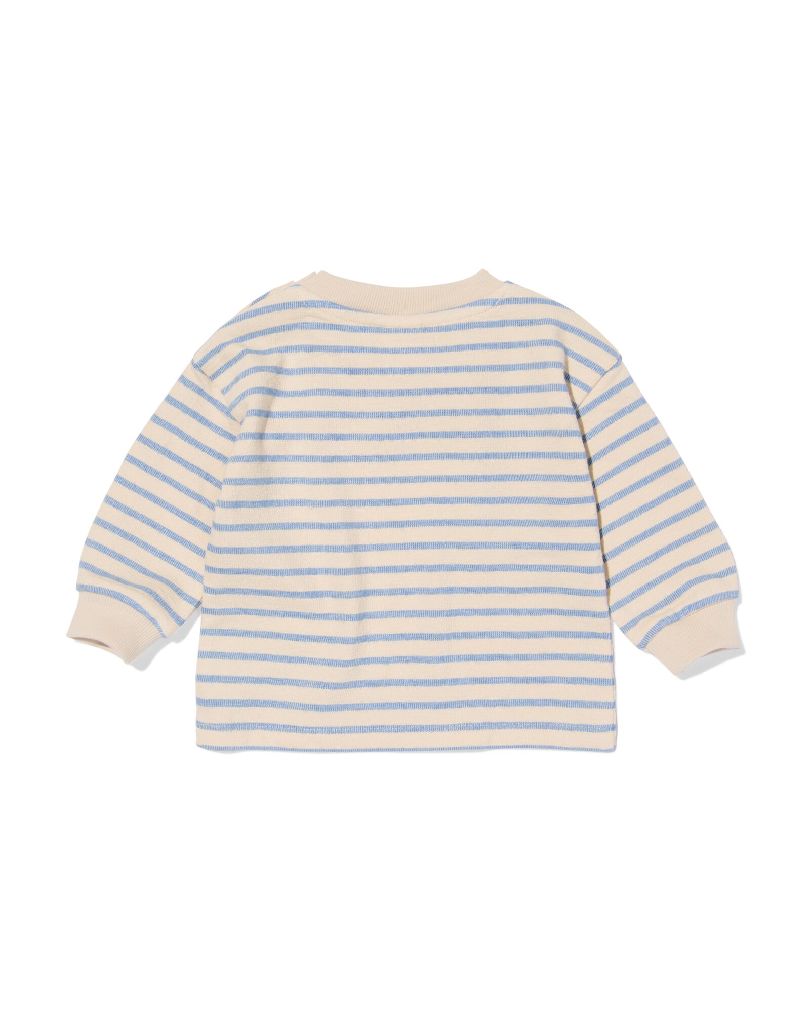 t-shirt b&eacute;b&eacute; jersey rayures &eacute;cru &eacute;cru - 33181470ECRU - HEMA
