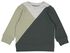 baby sweater vlakken groen - 1000024471 - HEMA