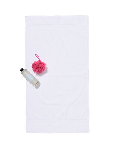 Handtuch - 60x110cm - schwere Qualit&auml;t - wei&szlig; wei&szlig; Handtuch, 60 x 110 - 5213600 - HEMA