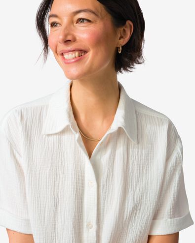 damesblouse Kai wit - 36330070WHITE - HEMA