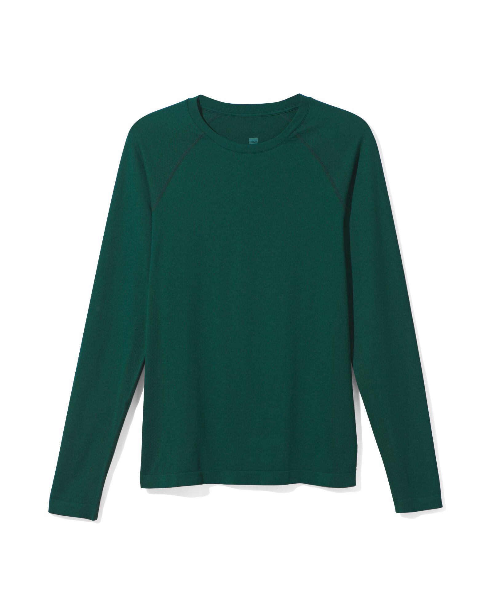 Damen-Sportshirt, nahtlos dunkelgrün dunkelgrün - 36090128DARKGREEN - HEMA