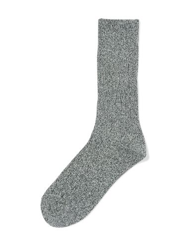 Herrensocken, gerippt grau - 4170410GREY - HEMA