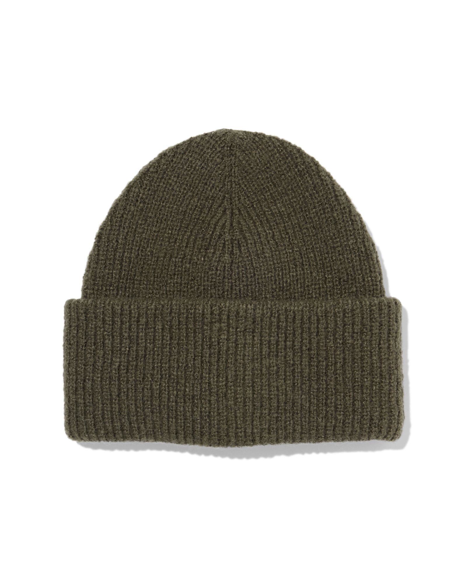heren beanie donkergroen - 16500008 - HEMA