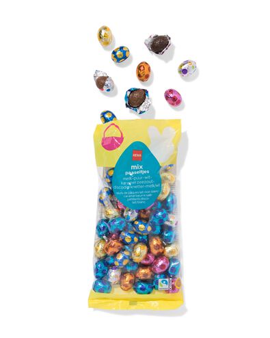 oeufs en chocolat assortis 450g - 24212299 - HEMA
