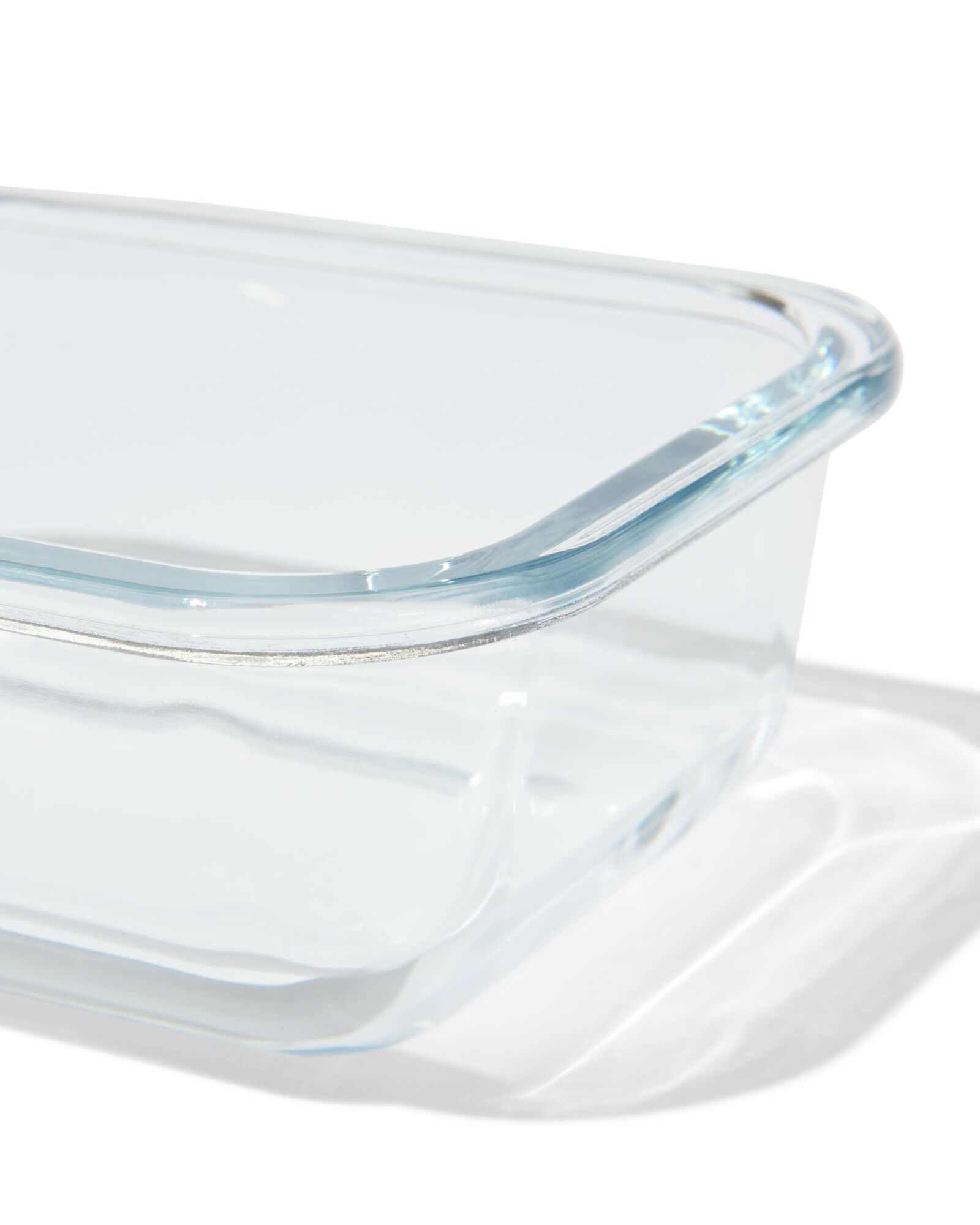 r&eacute;cipient de stockage taille S en acier verre sans couvercle - 80810500 - HEMA