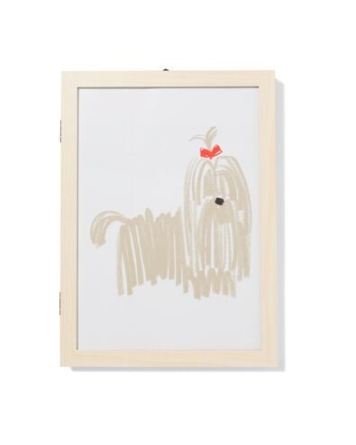 tekeningenlijst A4 21x29.7cm hout  - 13626037 - HEMA