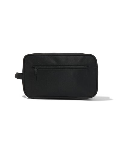 toilettas zwart 12x27x16 - 11890615 - HEMA