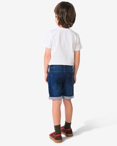 short enfant jogdenim bleu fonc&eacute; bleu fonc&eacute; - 1000023208 - HEMA