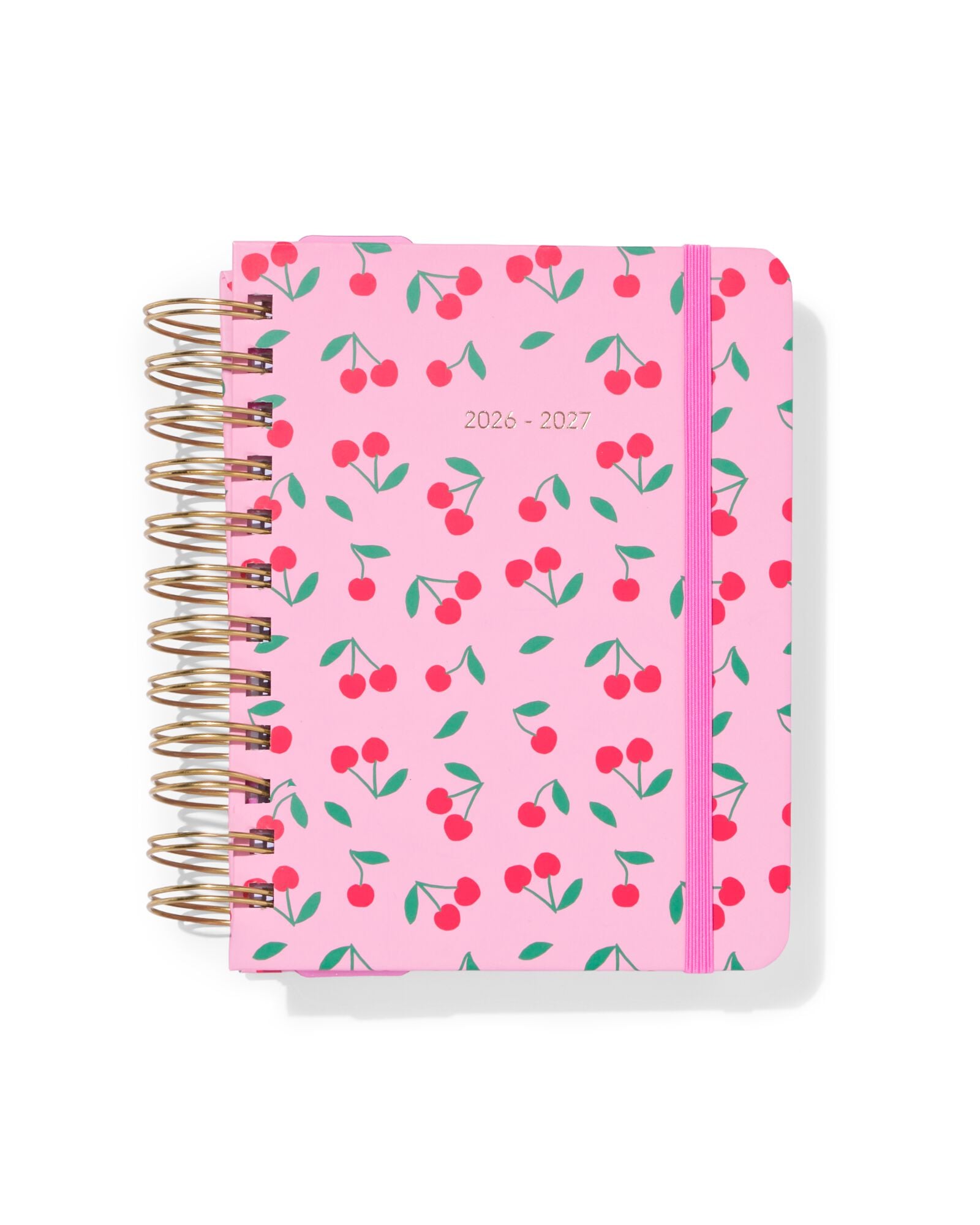 agenda scolaire 2026-2027 5,4x18,6cm cerises - 14505655 - HEMA