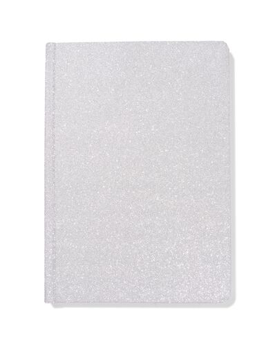 carnet A5 lign&eacute; paillettes - 14100364 - HEMA