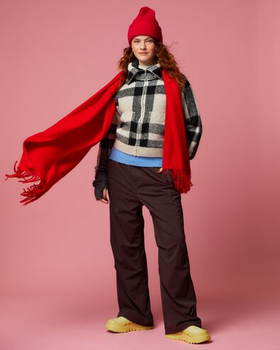 damesmuts rib rood - 16451071 - HEMA