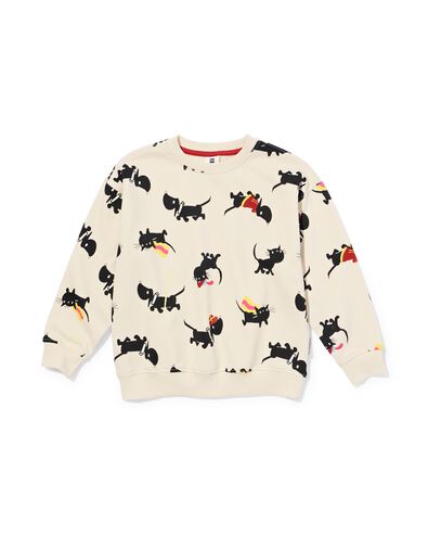 Takkie kindersweater ecru ecru - 30706403ECRU - HEMA