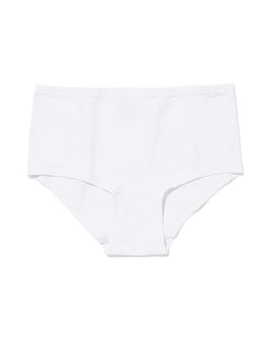 boxer femme coton confort parfait  blanc - 19611314WHITE - HEMA
