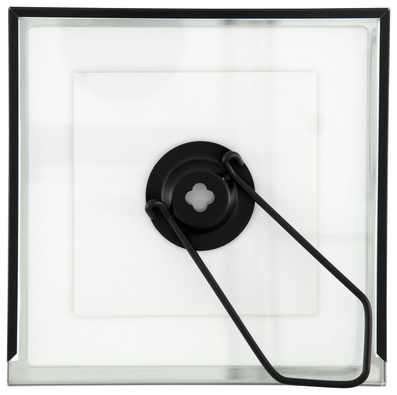 floating fotolijst metaal 15x15 zwart - 13622013 - HEMA