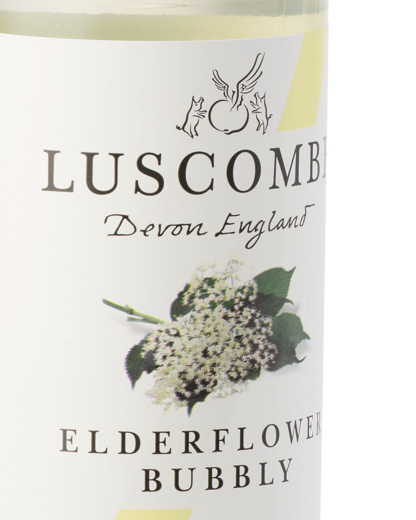 Luscombe wild elderflower bubbly alcoholvrij 0.27L - 17480214 - HEMA