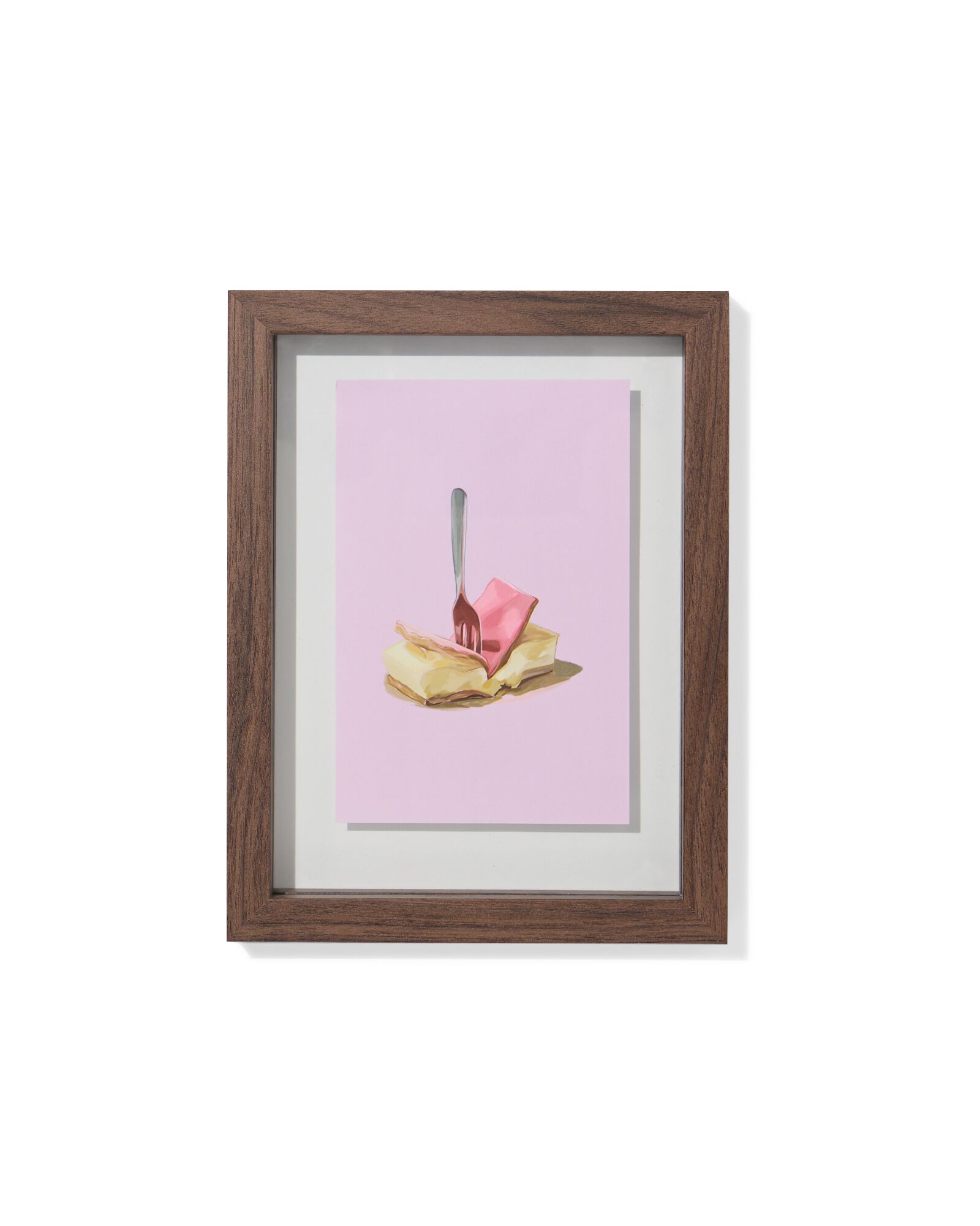 fotolijst 10x15cm hout zwevend - 13626064 - HEMA