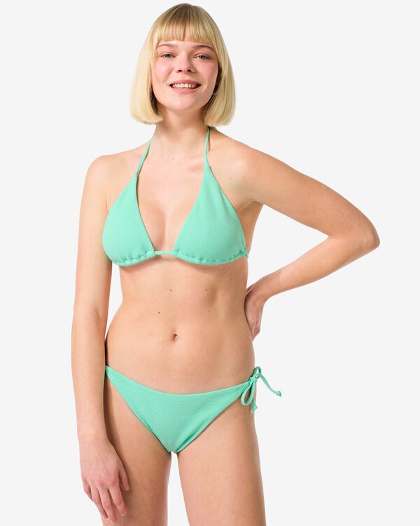 Damen-Bikinihose, verstellbar gr&uuml;n gr&uuml;n - 22351870GREEN - HEMA
