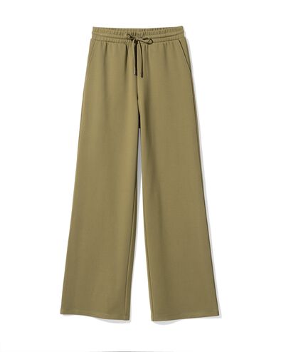 pantalon femme Wendy jambes larges olive olive - 36206280OLIVE - HEMA