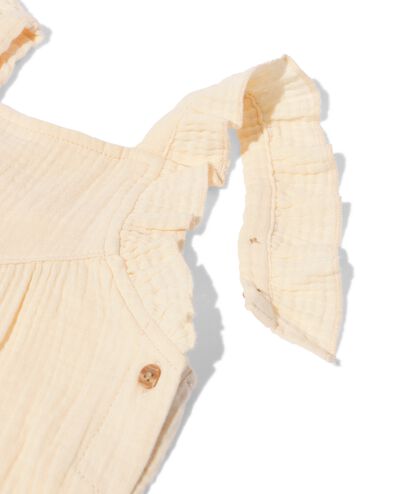 combinaison nouveau-n&eacute; mousseline &eacute;cru &eacute;cru - 33454620ECRU - HEMA