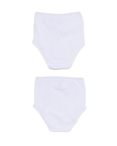2er-Pack Damen-Slips weiß weiß - 1000002163 - HEMA