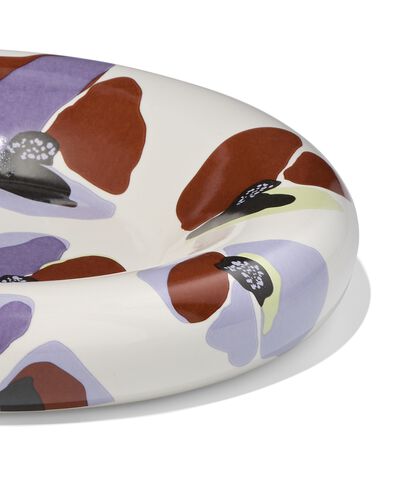 dessous-de-bougie ⌀20x3cm c&eacute;ramique coquelicot - 13326069 - HEMA