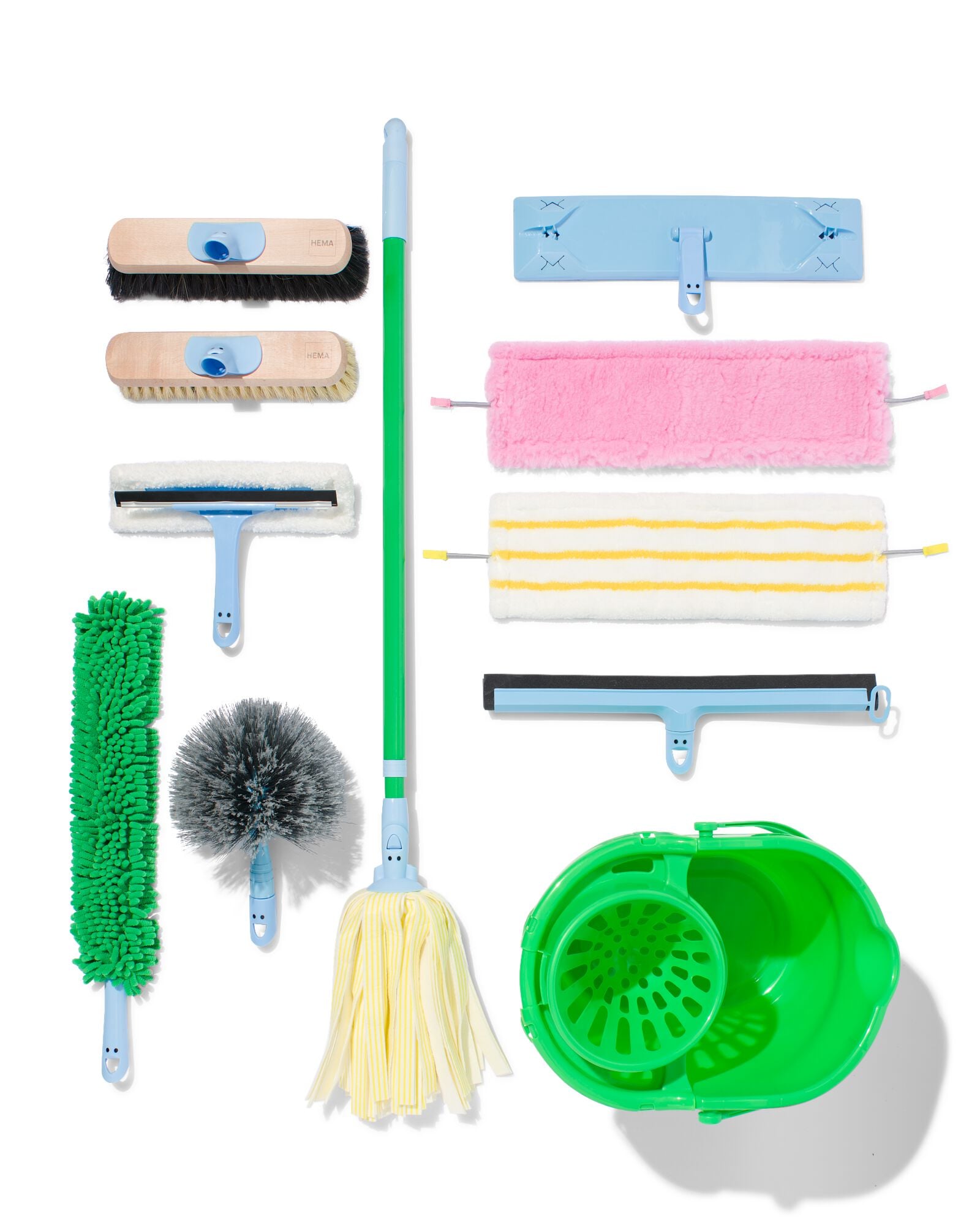 balai de nettoyage - syst&egrave;me H - 20510076 - HEMA